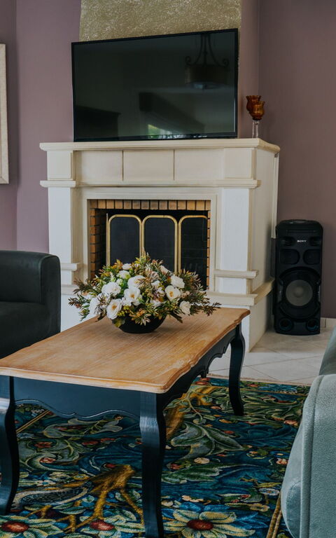 Villa Artemis: Wohnzimmer