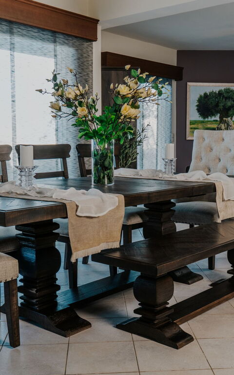 Villa Artemis: Esszimmer