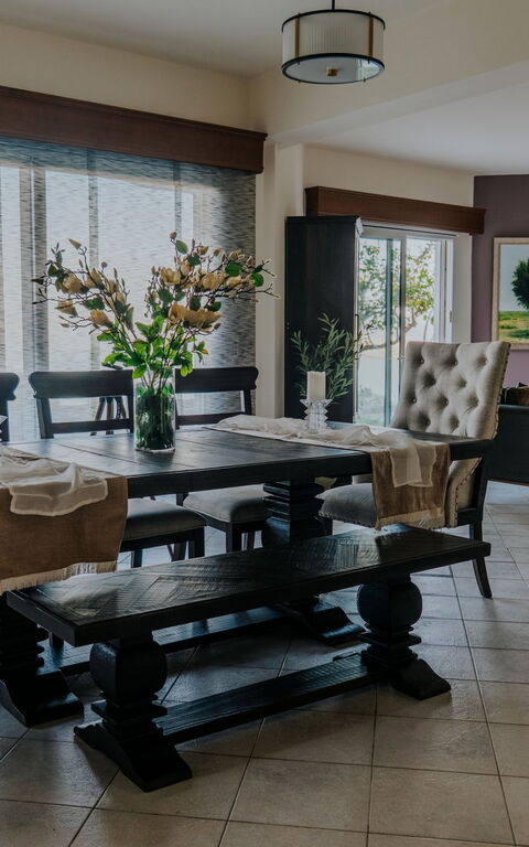 Villa Artemis: Esszimmer