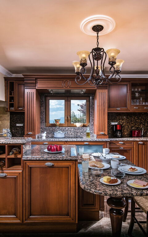 Villa Bella Mare: Esszimmer, Küche