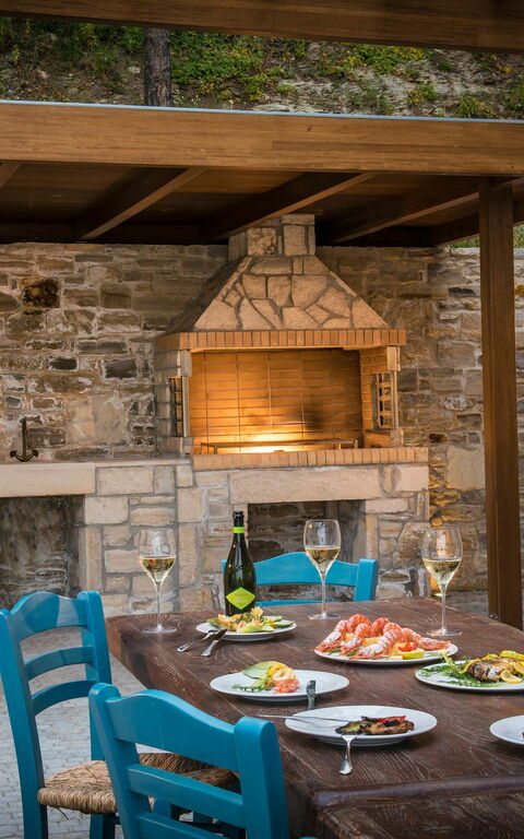 Villa Bella Mare: Balkon / Terrasse / Patio, Draussen