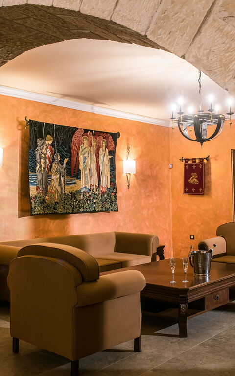 Villa Kalliste: Wohnzimmer