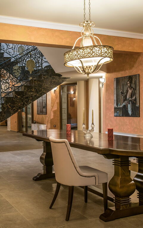 Villa Kalliste: Gemeinschaftsraum, Wohnzimmer