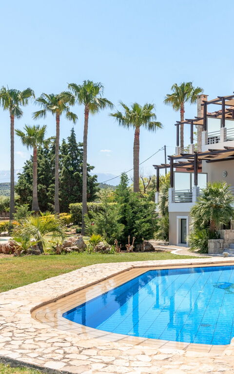 Villa Myrtia: Außen, Schwimmbad