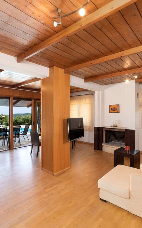 Villa Rodia: Esszimmer, Wohnzimmer