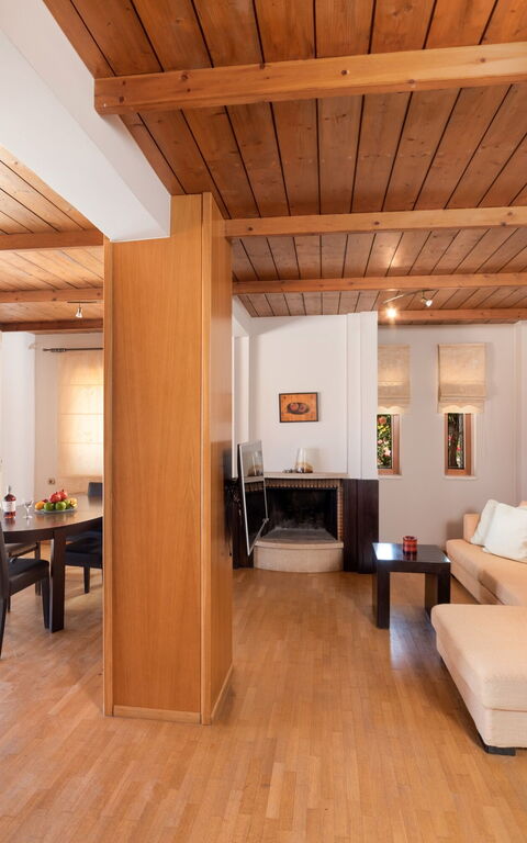 Villa Rodia: Esszimmer, Wohnzimmer