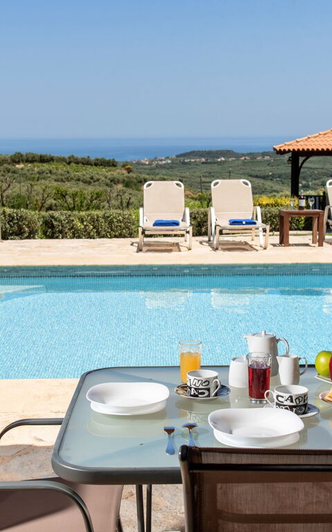 Villa Rodia: Ansichten, Schwimmbad