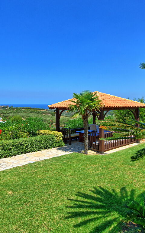 Villa Rodia: Ansichten, Sommer