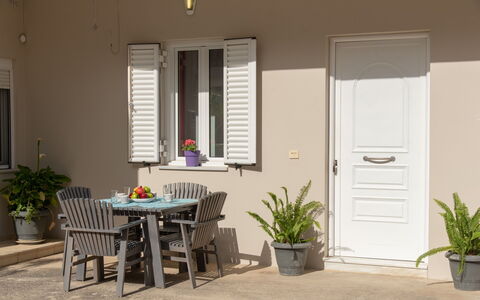 Unterkunft Aria 1: Balkon / Terrasse / Patio