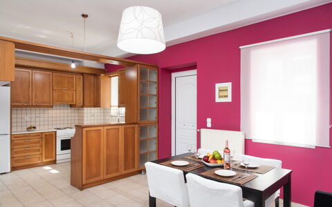 Unterkunft Aria 2: Esszimmer, Küche