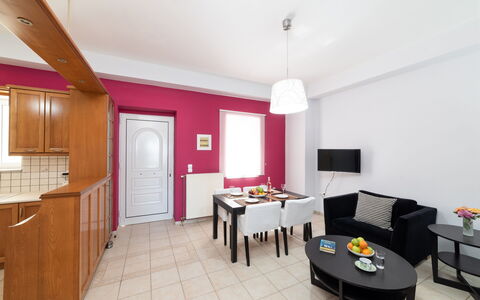 Unterkunft Aria 2: Esszimmer, Küche