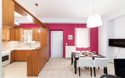 Unterkunft Aria 2: Esszimmer, Küche