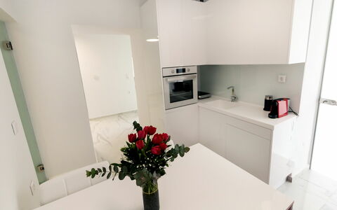 Unterkunft Aria 3: Esszimmer, Küche