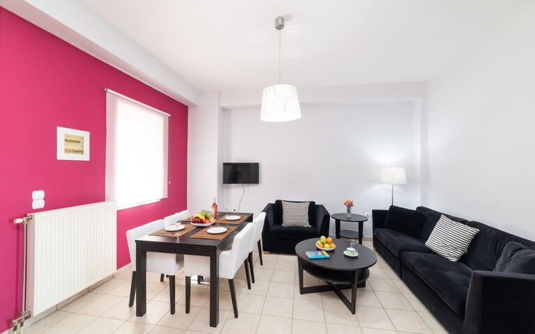 Unterkunft Aria 2: Esszimmer, Wohnzimmer