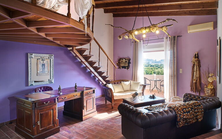 Villa Milon: Wohnzimmer