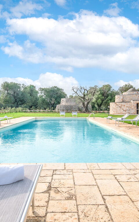 Villa Trullina: Schwimmbad