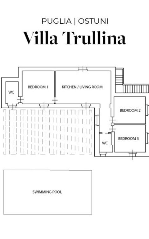 Villa Trullina: Planimetrie