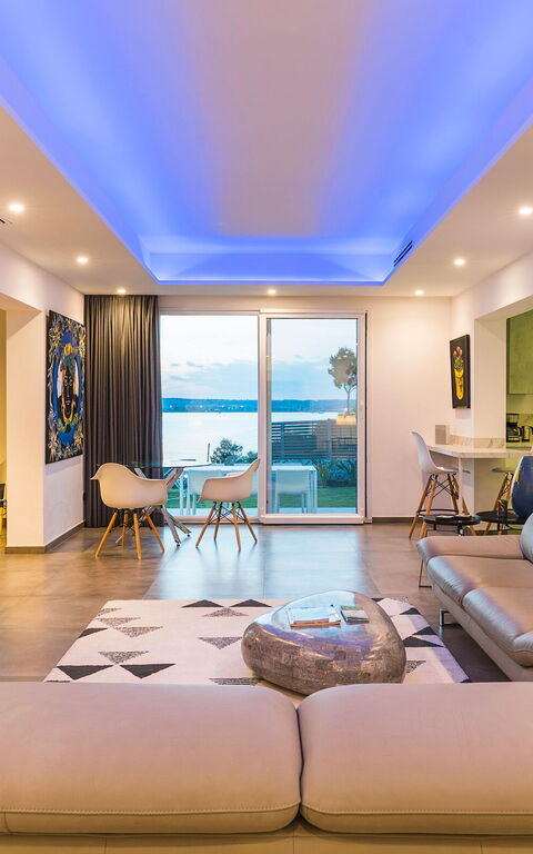 Villa Artemare: Wohnzimmer