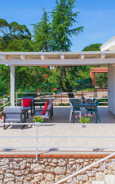 Villa Pica: Außen, Balkon / Terrasse / Patio, Draussen