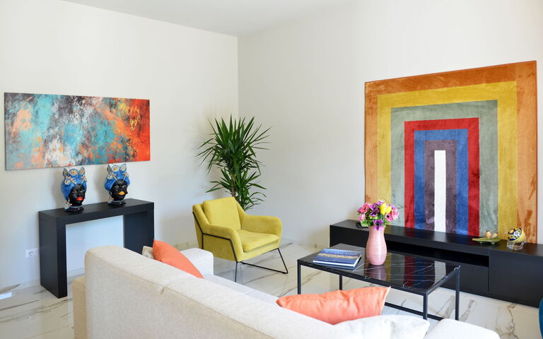 Villa Pica: Wohnzimmer