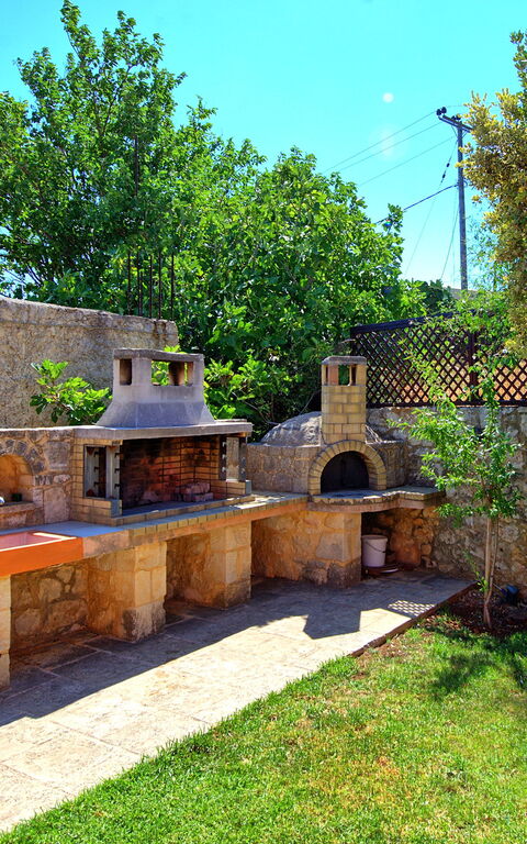 Villa Rodanthi: Ausstattung, Balkon / Terrasse / Patio, Draussen, Garten