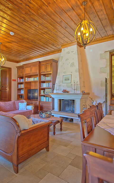 Villa Rodanthi: Wohnzimmer