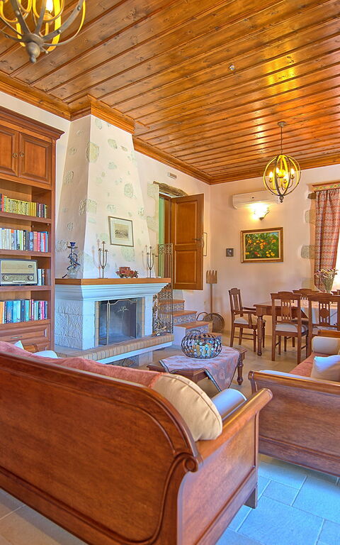 Villa Rodanthi: Wohnzimmer