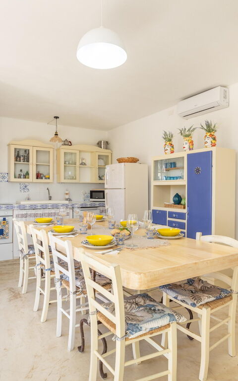 Villa Turris: Esszimmer, Küche