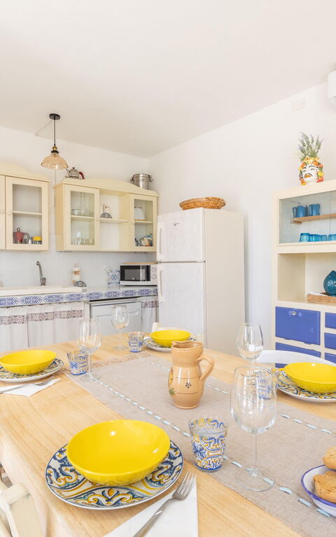 Villa Turris: Esszimmer, Küche
