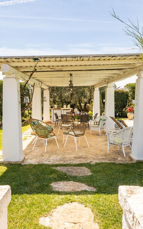 Trullo Patricia Pool: Balkon / Terrasse / Patio, Draussen, Garten, Schwimmbad