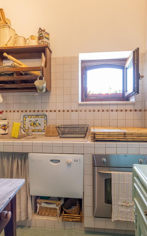 Trullo Patricia Pool: Küche