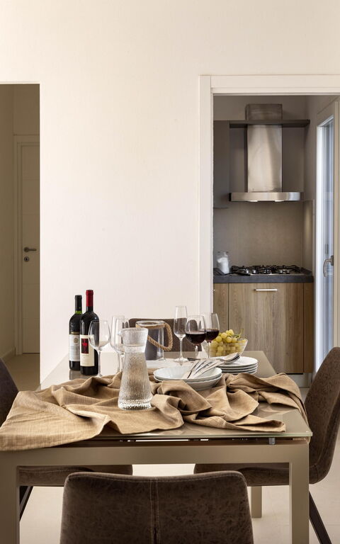 Villa Vera: Esszimmer, Küche