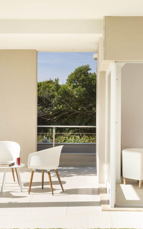 Villa Vera: Ansichten, Balkon / Terrasse / Patio, Draussen, Garten