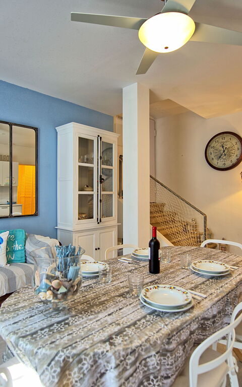 Casa Riva: Esszimmer, Wohnzimmer