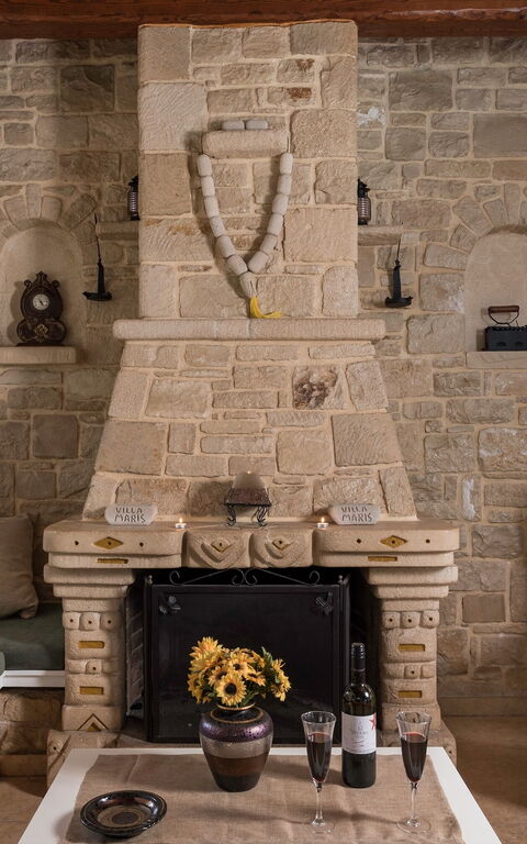 Villa Gianna: Wohnzimmer