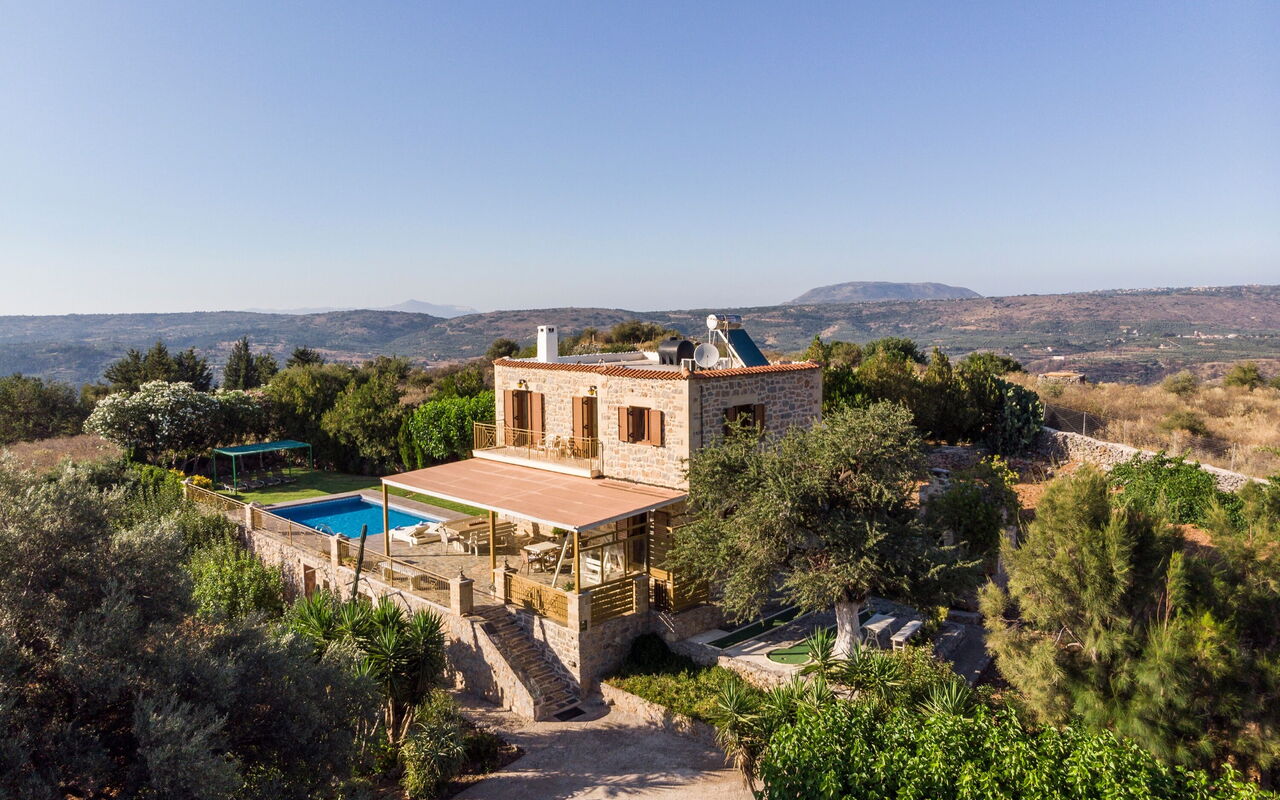 Villa Gianna: Ansichten, Draussen