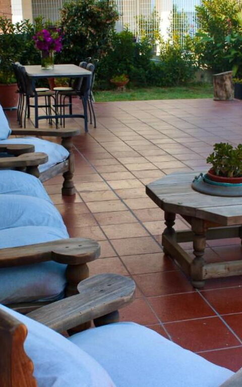 Tre Donne: Außen, Balkon / Terrasse / Patio, Draussen, Schwimmbad