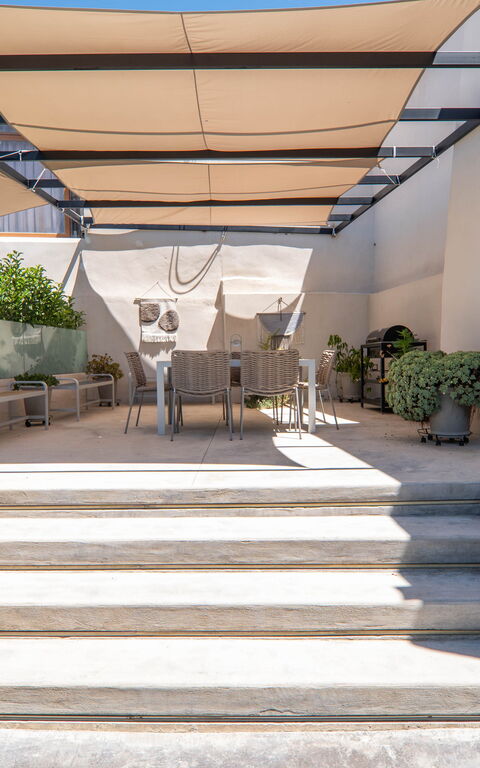Casa Cafenio: Balkon / Terrasse / Patio, Draussen