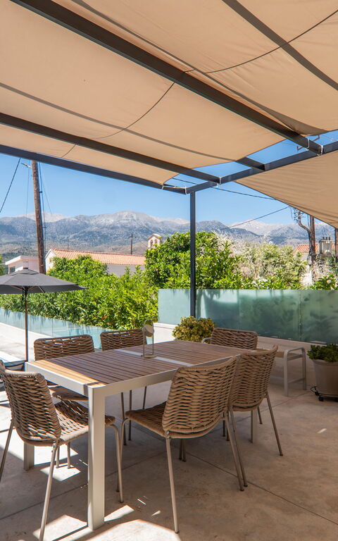 Casa Cafenio: Balkon / Terrasse / Patio, Draussen, Schwimmbad