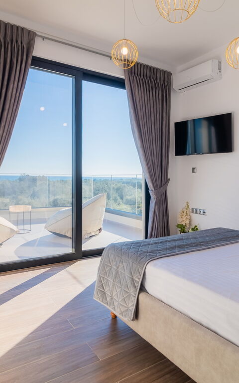 Villa Olivum: Schlafzimmer