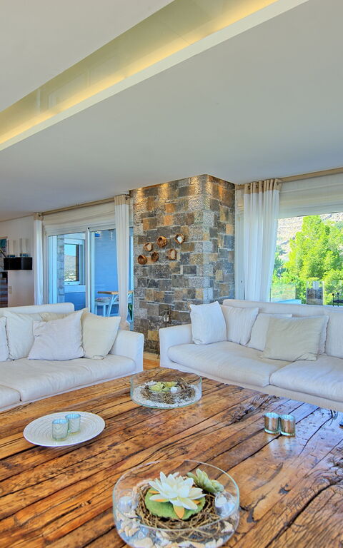 Villa Marina: Wohnzimmer