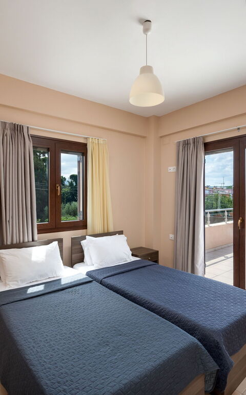 Villa Stratianna: Schlafzimmer