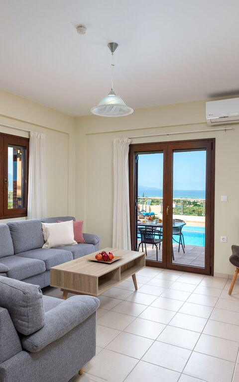 Villa Stratianna: Wohnzimmer