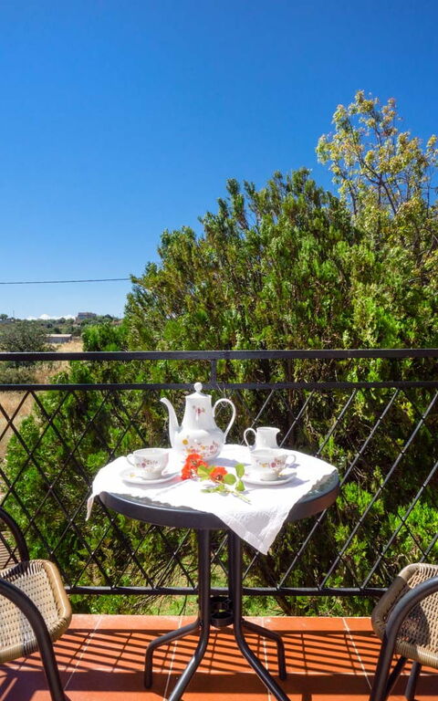 Villa Giani: Ansichten, Balkon / Terrasse / Patio, Draussen, Garten