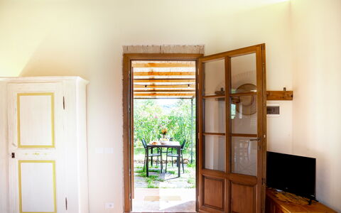 Unterkunft Capanna: Wohnzimmer