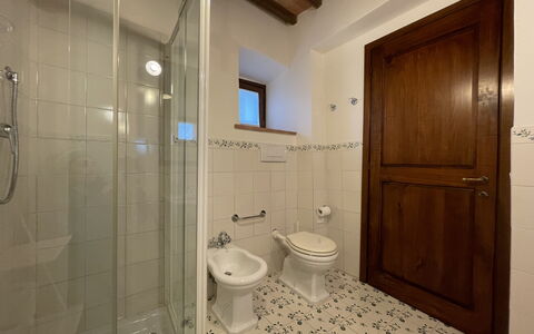 Unterkunft Carro: Bad