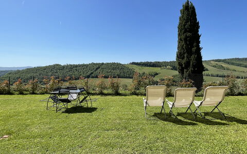 Unterkunft Pesa: Ansichten, Draussen, Garten