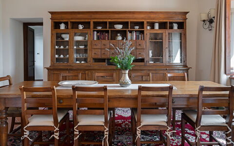 Unterkunft Villa: Esszimmer