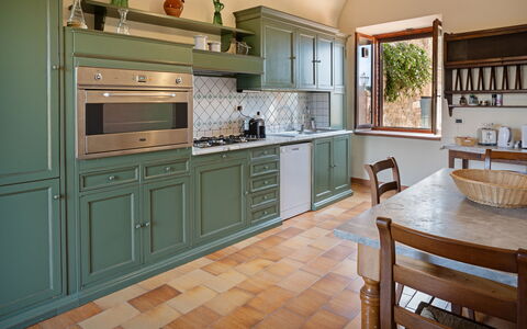 Unterkunft Villa: Küche