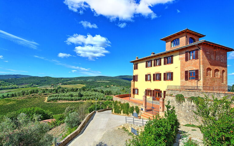 Unterkunft Villa: Außen, Garten